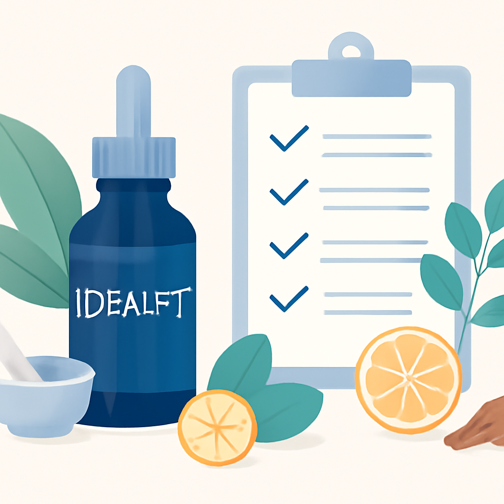 IdealFit Abnehmtropfen: Inhaltsstoffe einfach erklärt